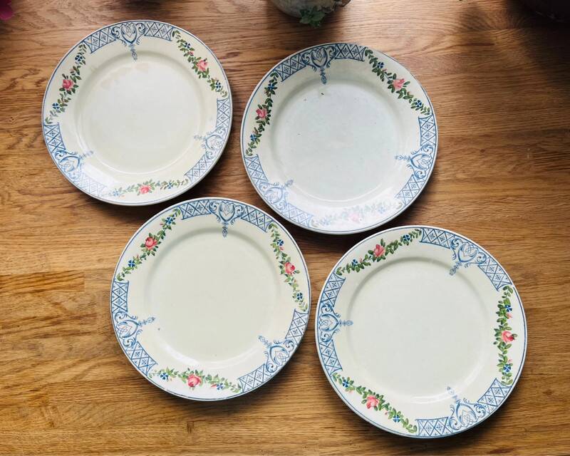 Creil & Montereau plates
