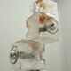 Murano cubic glass floor lamp by Toni Zuccheri for VeArt 1970s