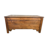 Rustic solid oak box 19th