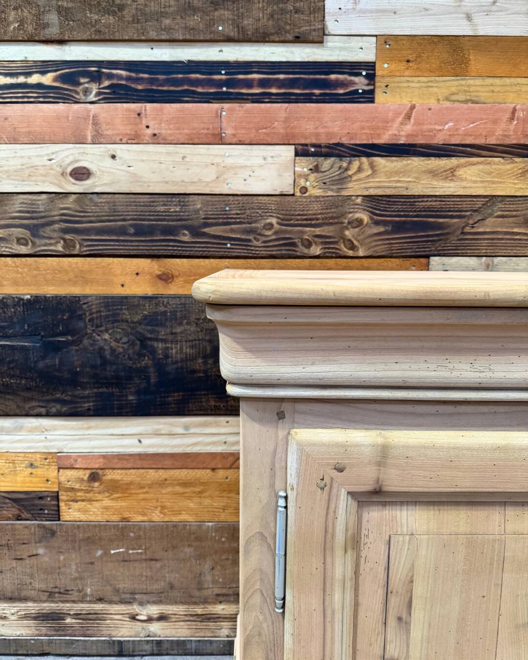 TV unit in cherry wood