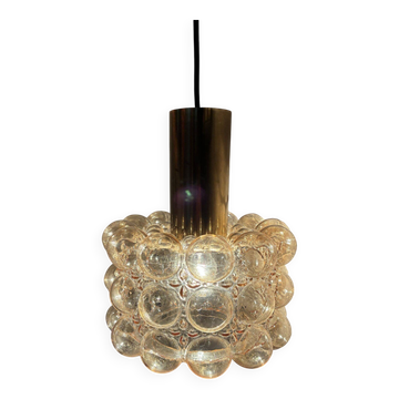 Helena Tynell bubble glass pendant lamp for Limburg, 1960s