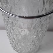 Cut glass ice bucket (vintage)