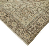 Handwoven one-of-a-kind anatolian beige carpet 195 cm x 300 cm