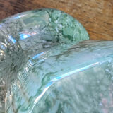 Marbled porcelain lamp base