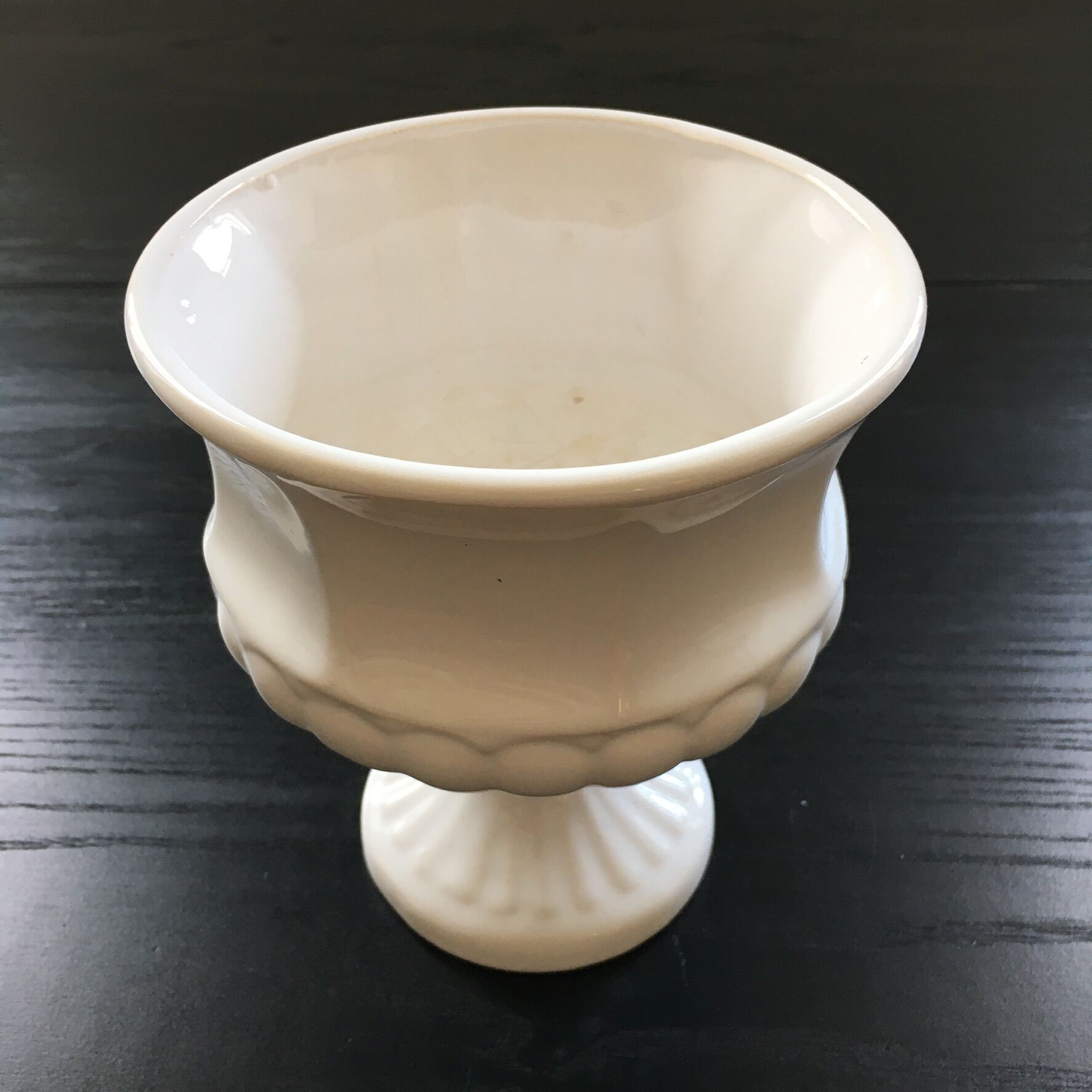 Medici style white vase