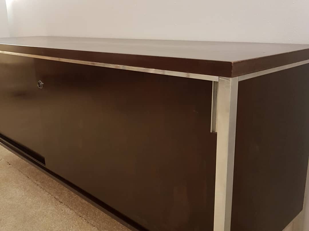 Sideboard in varnished rosewood