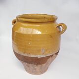 Pot a graisse confit vernissée ancien
