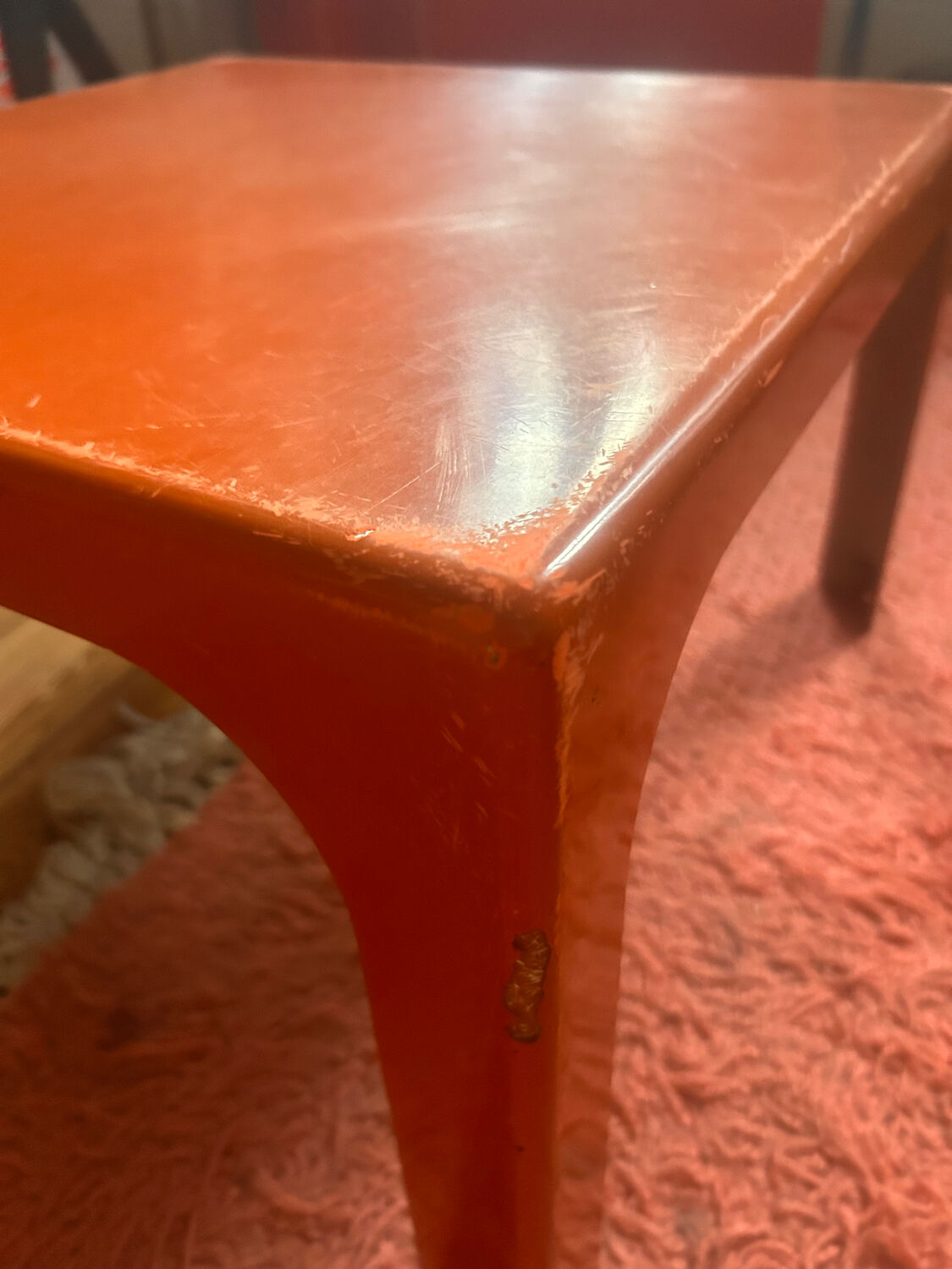 Fibreglass coffee table