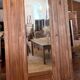 Antique solid oak wardrobe