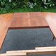 Vintage round table tapered feet