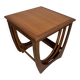 Vintage G-Plan nesting table set designed by V. Wilkins in the 1960s.