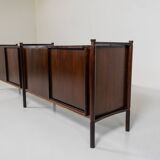 Mid-Century Modern Wooden Sideboard by Fukuoh Hirozi for Gavina, 1960s