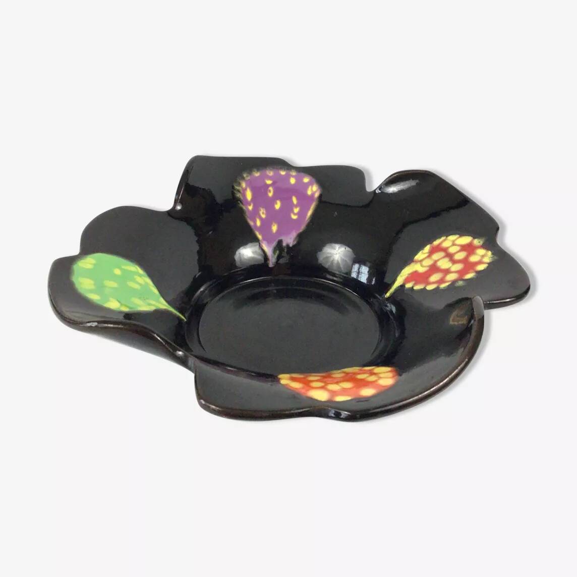 Vallauris ceramic fruit bowl