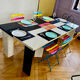 Transformable console dining table — Buren inspiration — 2016