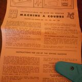 Manual sewing machine - Children's toy - Original box - Ma Cousette, France