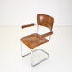 Restored Bauhaus Chrome Chair by Rudolf Vichr Prag, 1930s