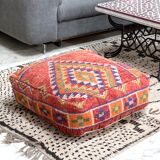 Moroccan Kilim Pouf