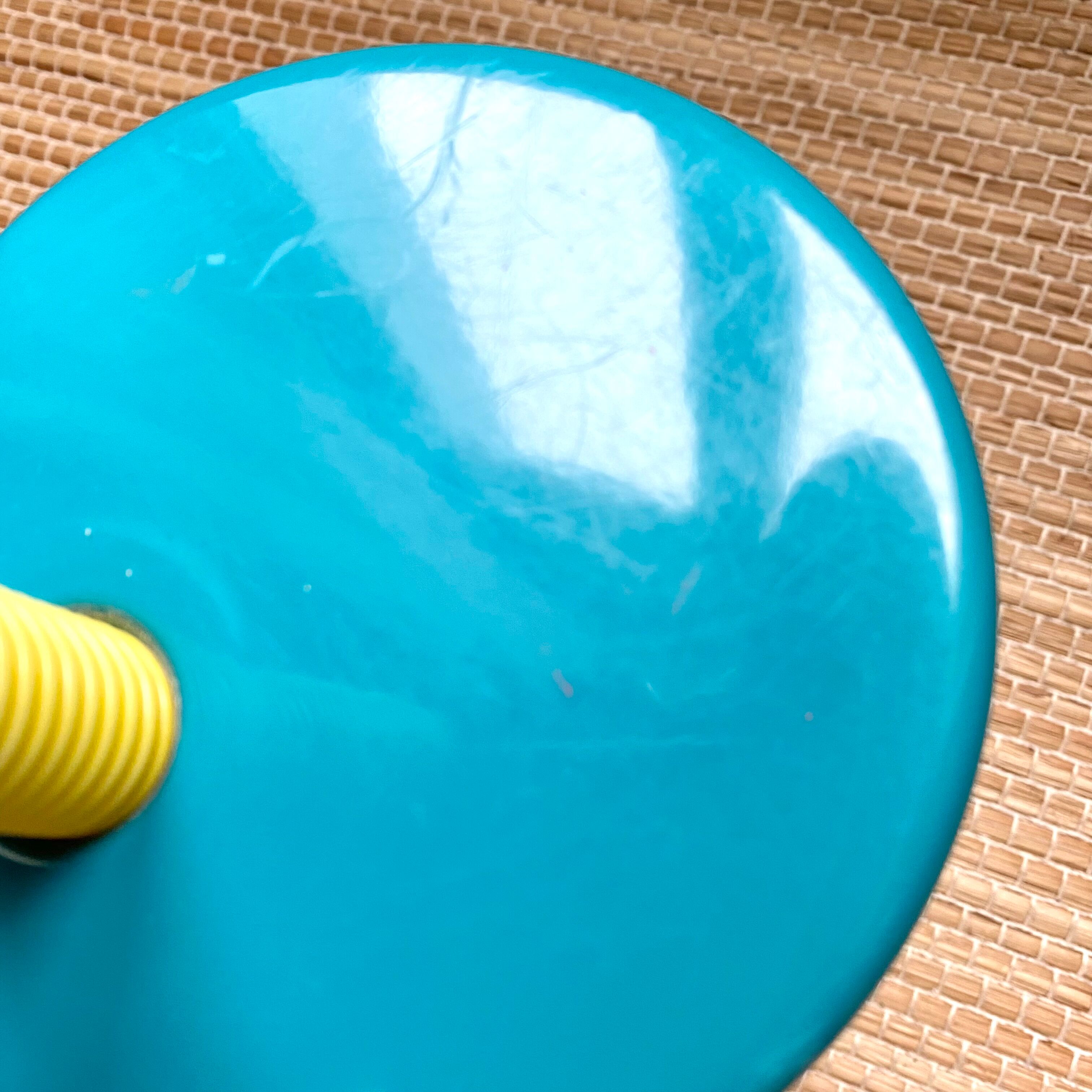 Desk lamp 80s tricolor