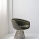 Set of 2 Platner lounge chairs by Warren Platner for Knoll