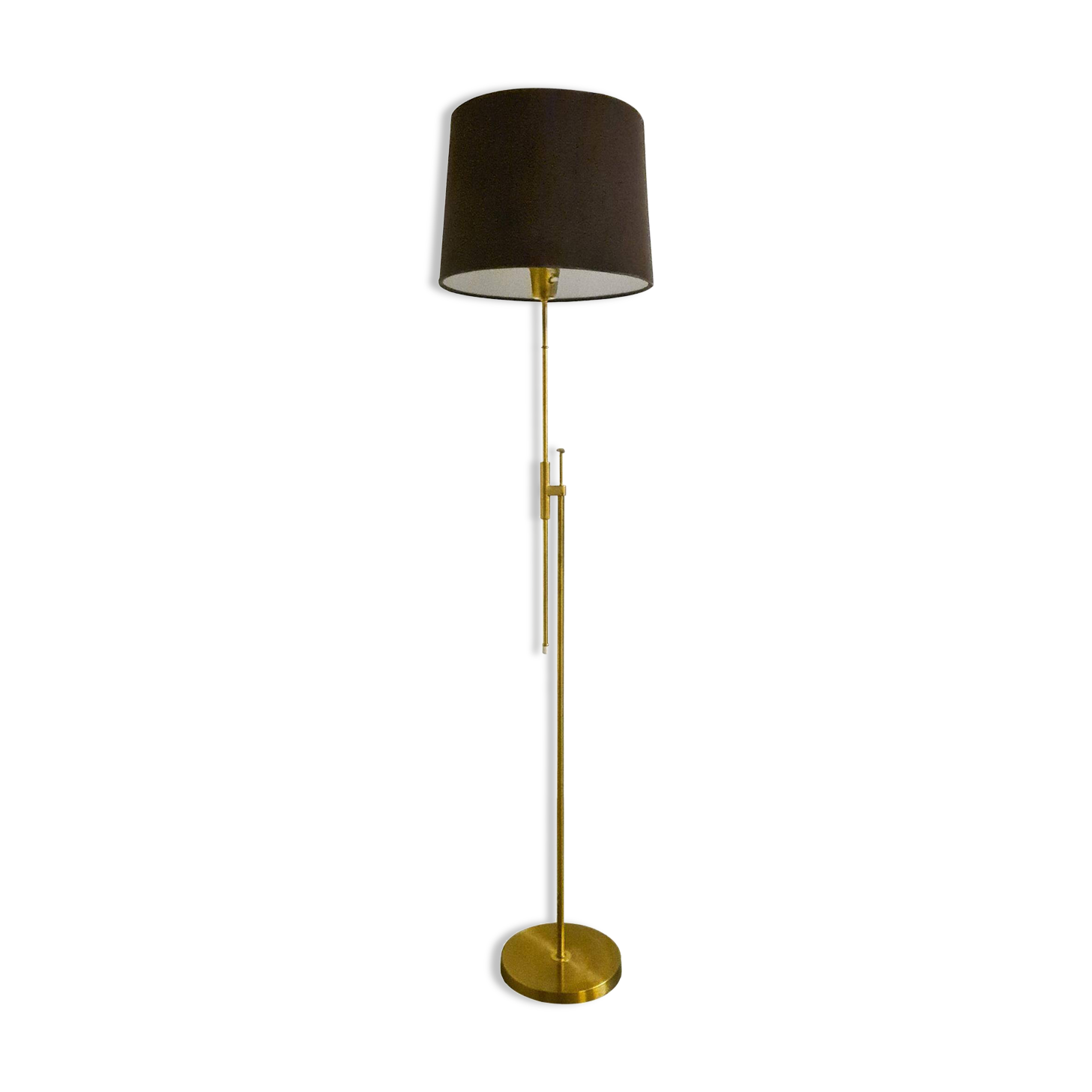 Mid-century brass floor lamp by Falkenbergs Belysning, Sweden, 1960s.