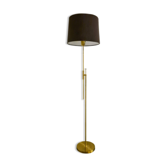 Mid-century brass floor lamp by Falkenbergs Belysning, Sweden, 1960s.