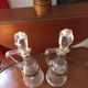 Service à liqueur en cristal émaillé 10 pièces