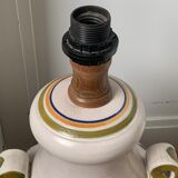 Vintage ceramic lamp foot