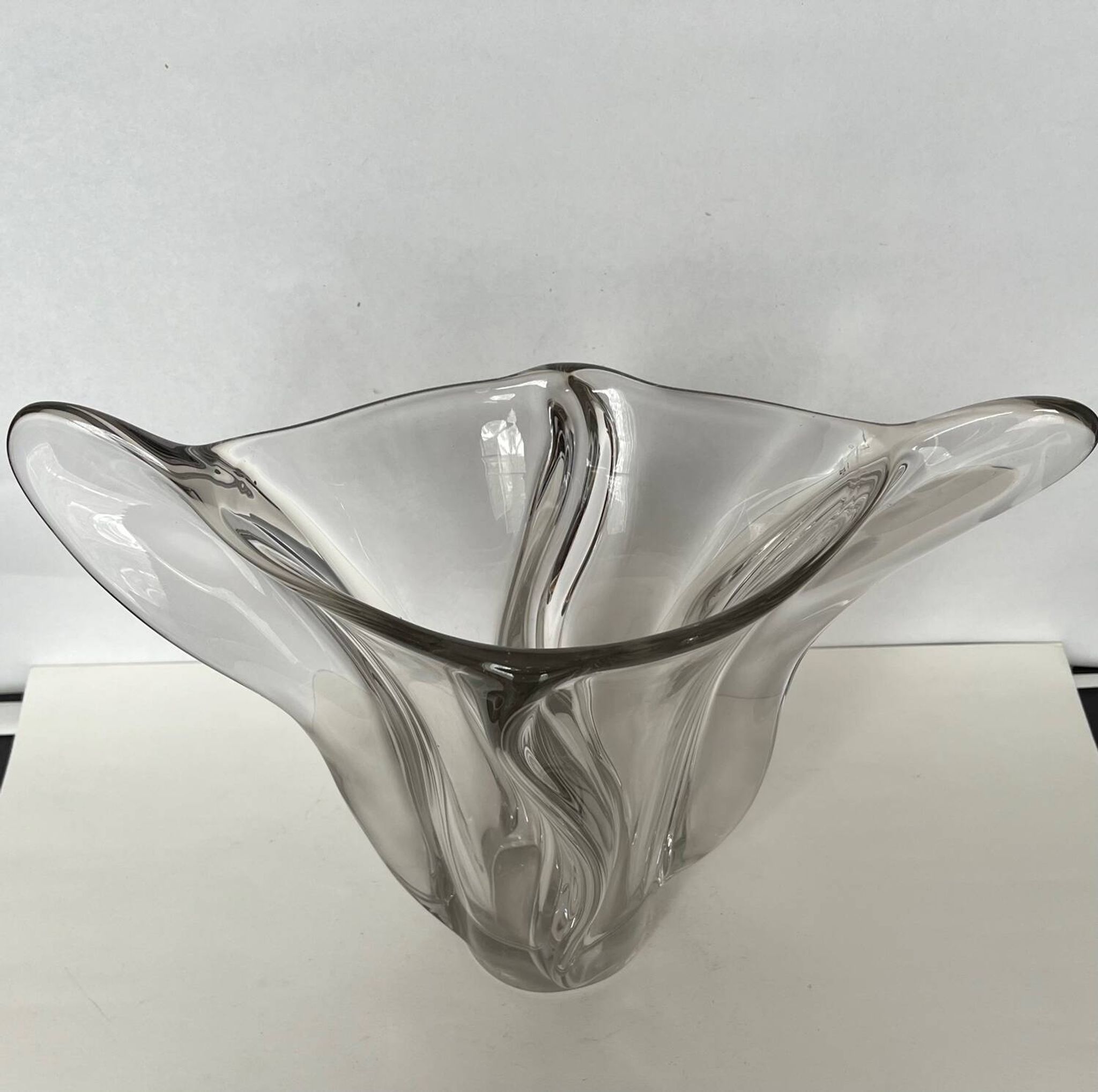 Art Nouveau crystal vase
