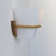 Vintage pin and opaline perspex wall light, France, 1980.