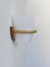 Vintage pin and opaline perspex wall light, France, 1980.