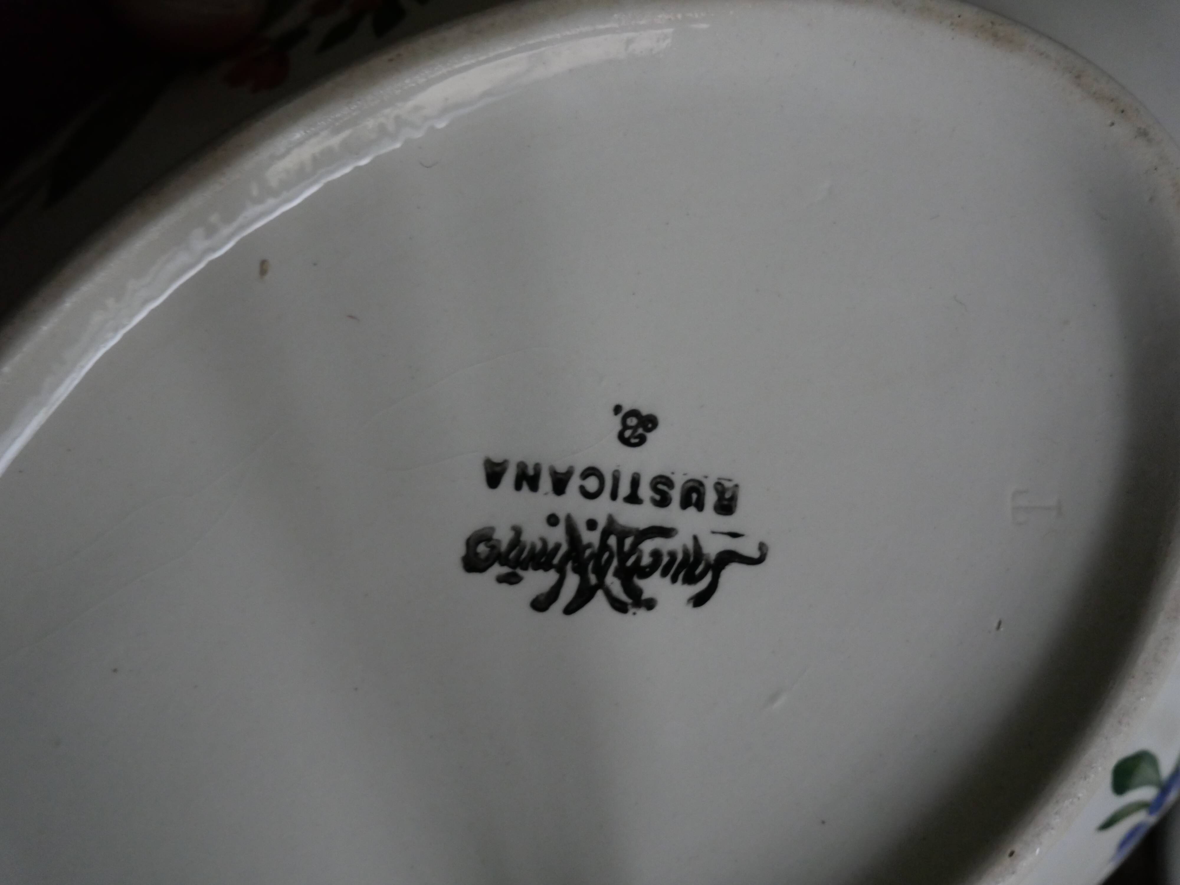 Soup Sarreguemines model Rusticana