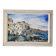 Oil painting on Isorel Marine Port Les Martigues signed (to be identified)