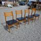 4 Scandinavian chairs from the 1960s