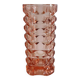 Large Luminarc vase in salmon glass