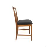 Set of 4 Scandinavian teak chairs, Karl Erik Ekselius, JOC, Sweden, 19