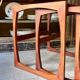 3 nesting coffee tables GPLAN model Quadrille in teak