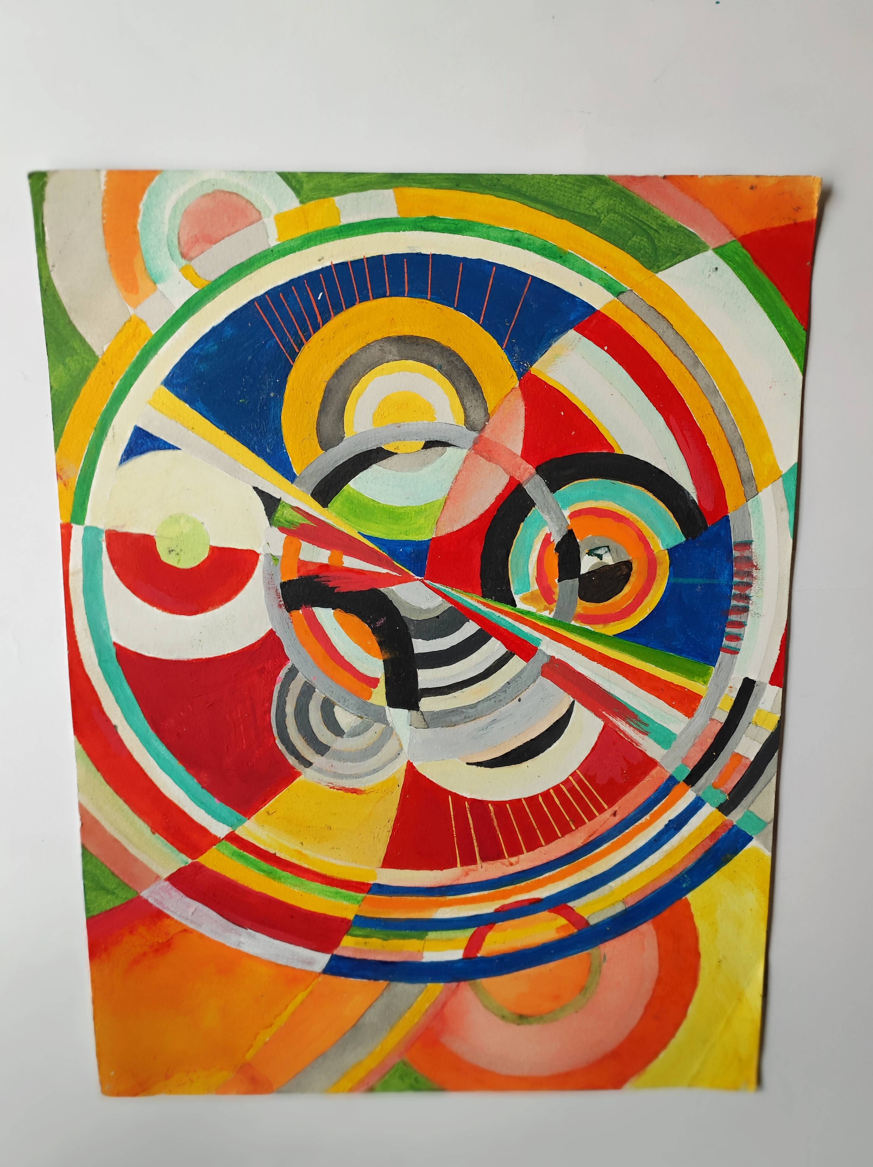 painting Sonia Delauney