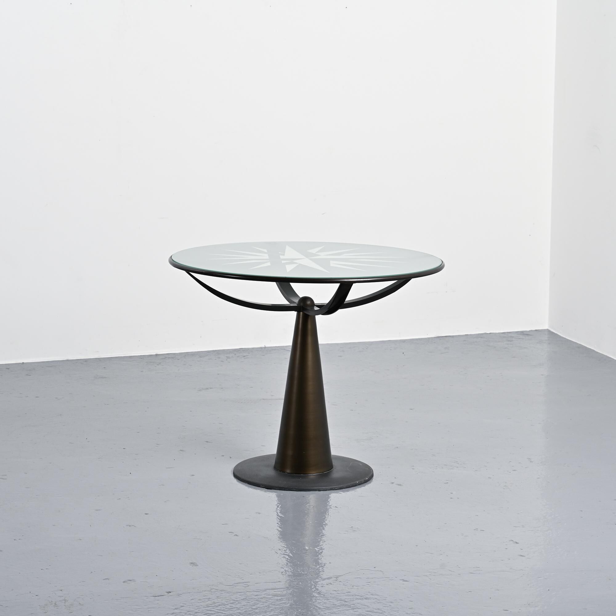 Astrolabe table by Oscar Tusquets for Aleph-Driade, Italy, 1980s