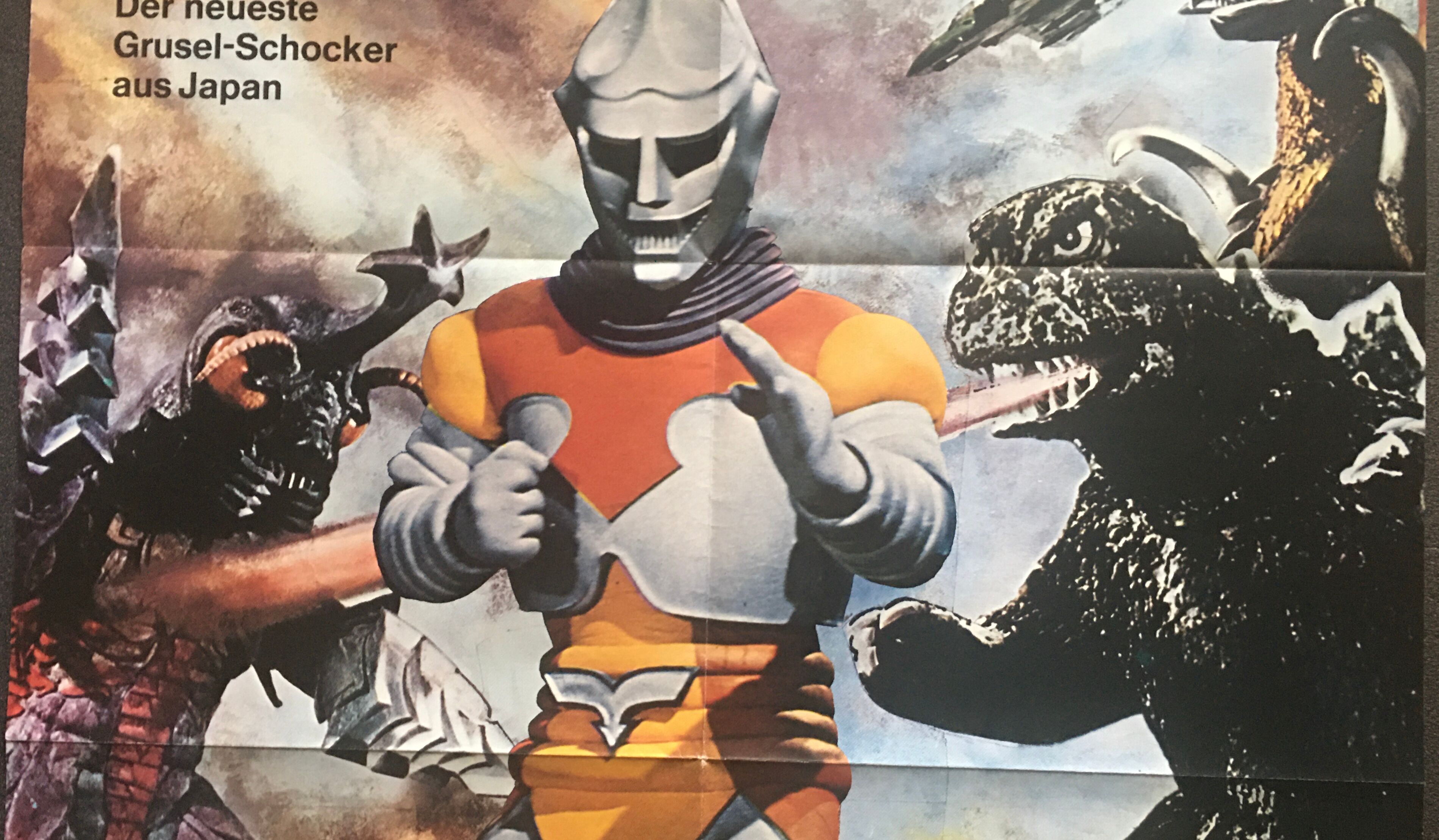 Godzilla vs. Megalon - 1973 - original German poster