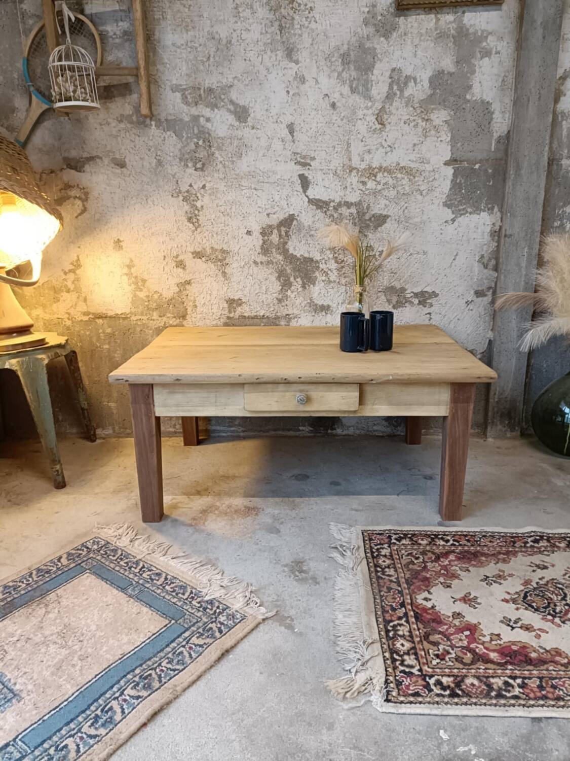 Table basse de ferme