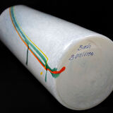 Bertil Vallien for Kosta Boda Vase Rainbow Art Glass