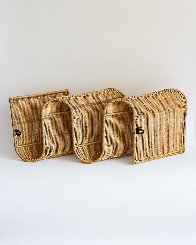 TIBY magazine rack, Karl Malmvall x Ikea, 1998