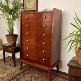 Commode en teck années 50