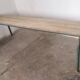 Banc d'écolier vintage 1960