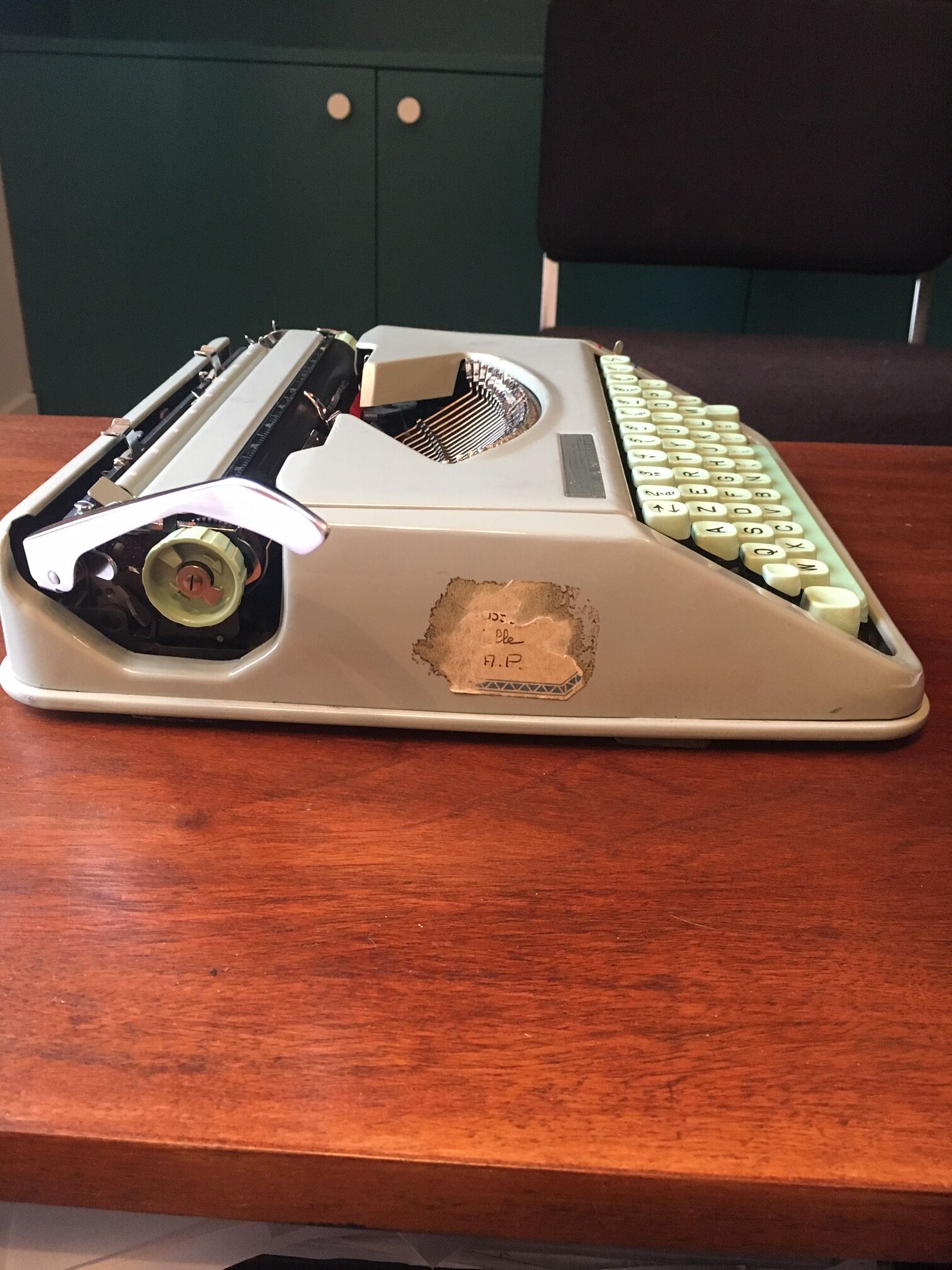Baby Hermes typewriter