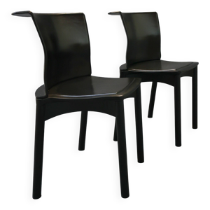 2 chaises de salle à - cassina
