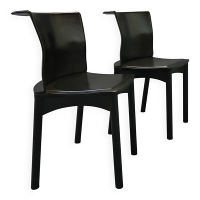 2 chaises de salle à manger par Francesco Binfaré pour Cassina