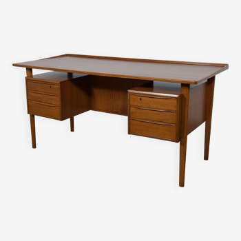 Teak desk by Peter Løvig Nielsen 1960s