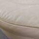 BRETZ Eves Island Creme, 4-Seater Sofa in Leather