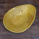 Vallauris Style Braided Effect Ceramic Dish